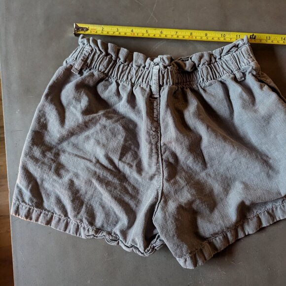 Zara | PAPERBAG SHORTS |Gray - Picture 5 of 16